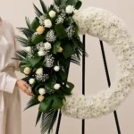 تاج گل تسلیتی نوازش - Image 3