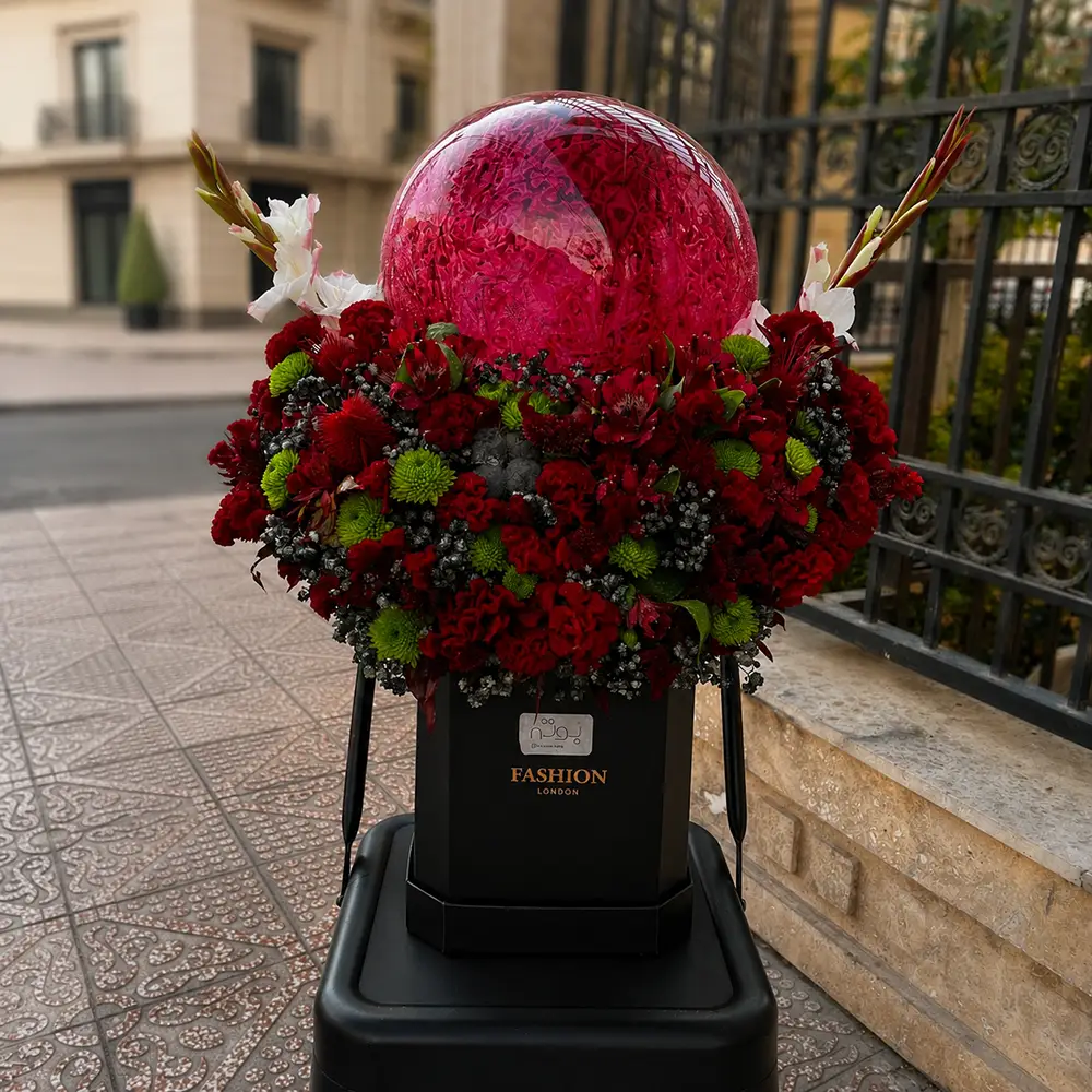 tameshk-flower-box باکس گل تمشک - Image 1